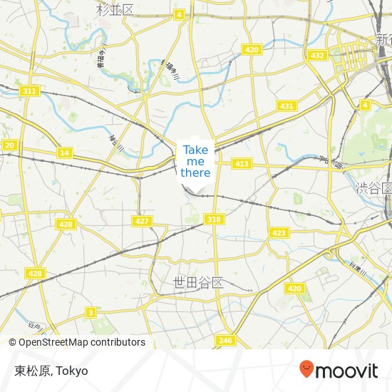 東松原 map