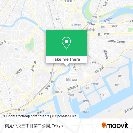 鶴見中央三丁目第二公園 map
