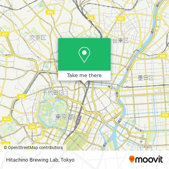 Hitachino Brewing Lab map