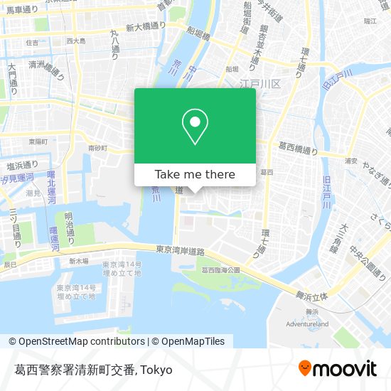 葛西警察署清新町交番 map