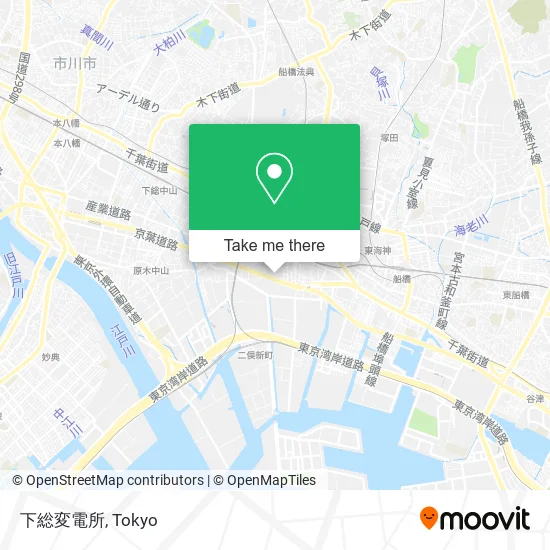 Shimosa Substation map