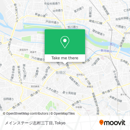 メインステージ志村三丁目 map
