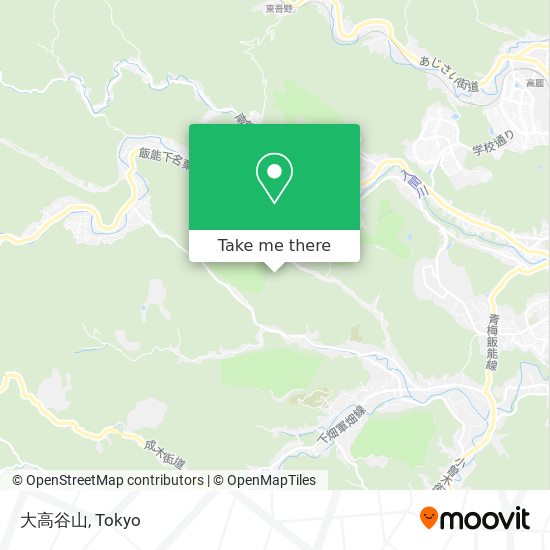 大高谷山 map