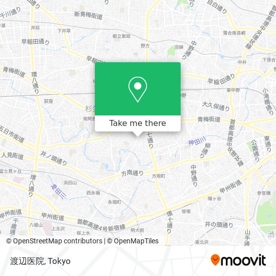 渡辺医院 map