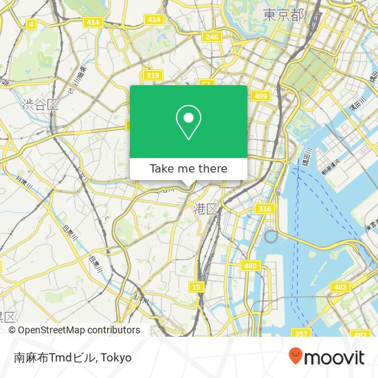 南麻布Tmdビル map