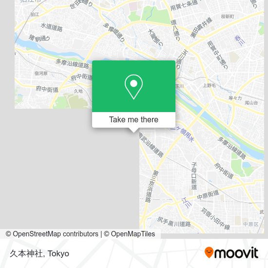 久本神社 map