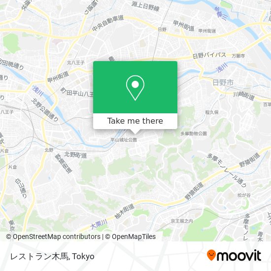 レストラン木馬 map