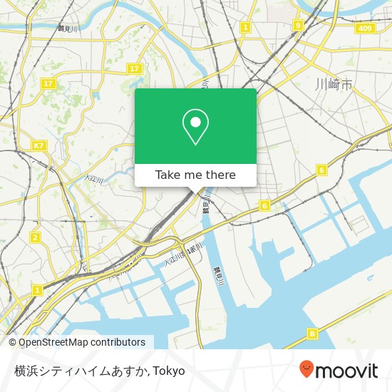 横浜シティハイムあすか map