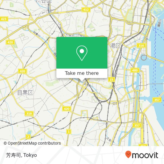 芳寿司 map