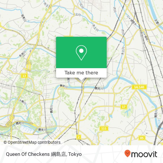 Queen Of Checkens 綱島店 map