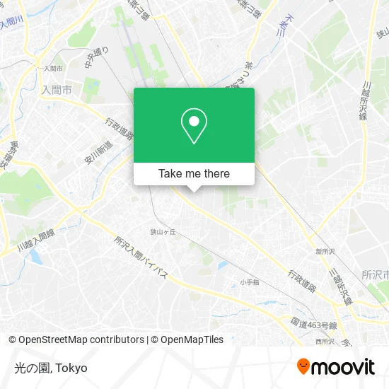 光の園 map