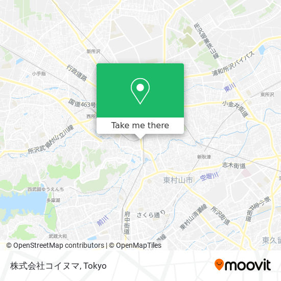 株式会社コイヌマ map