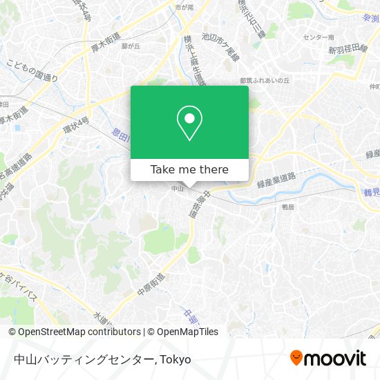 中山バッティングセンター map