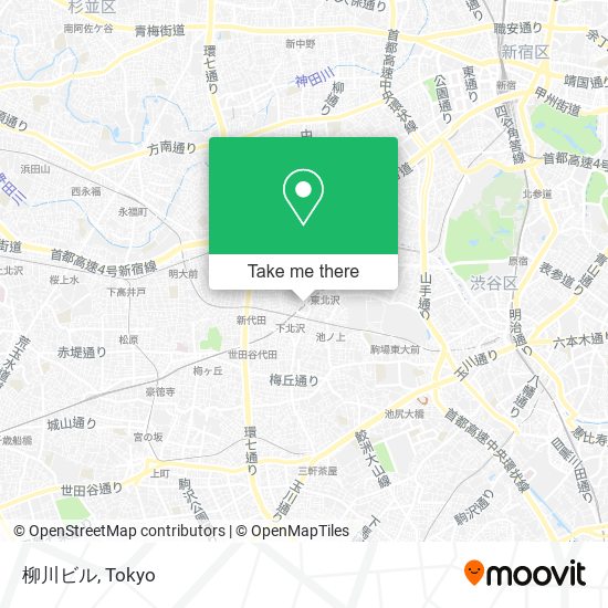 柳川ビル map