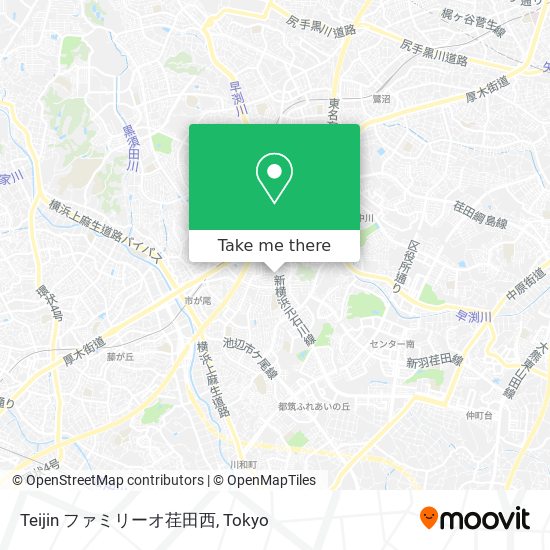 Teijin ファミリーオ荏田西 map