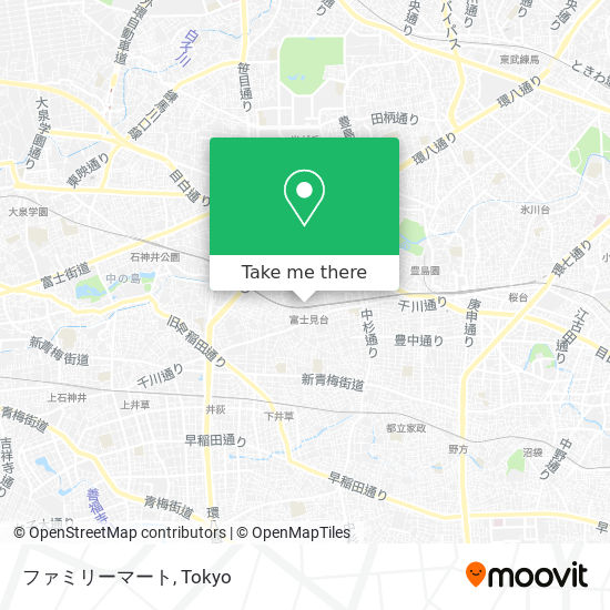 ファミリーマート map