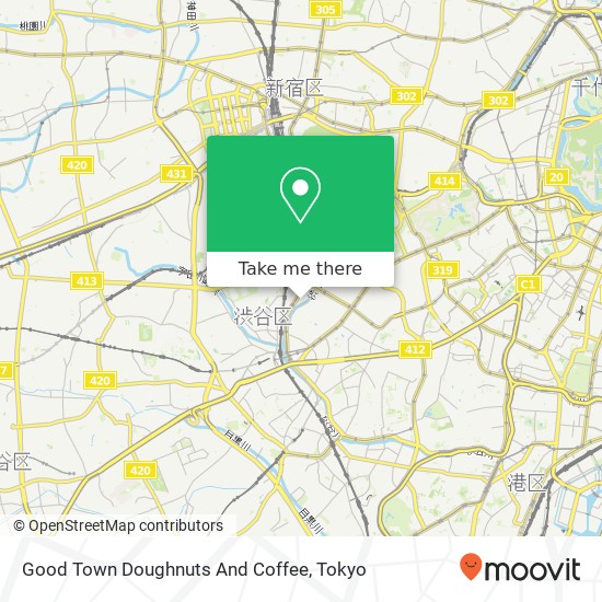 Good Town Doughnuts And Coffee map