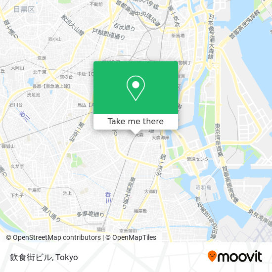 飲食街ビル map