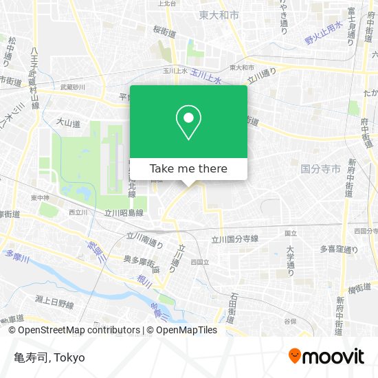 亀寿司 map