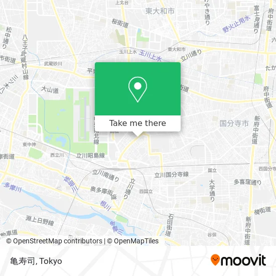 亀寿司 map