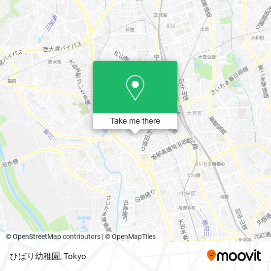 ひばり幼稚園 map