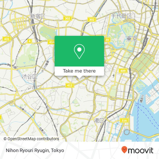 Nihon Ryouri Ryugin map