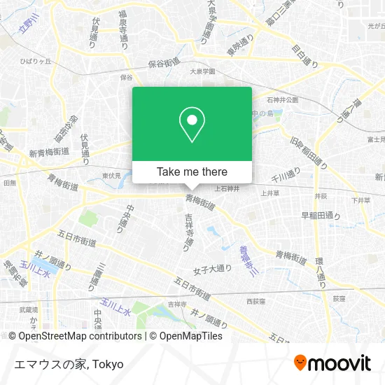 エマウスの家 map