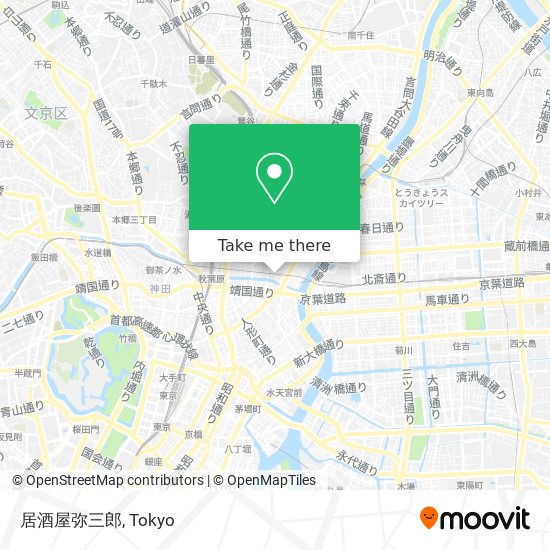 居酒屋弥三郎 map