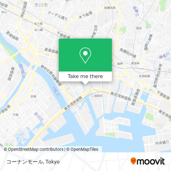 コーナンモール map