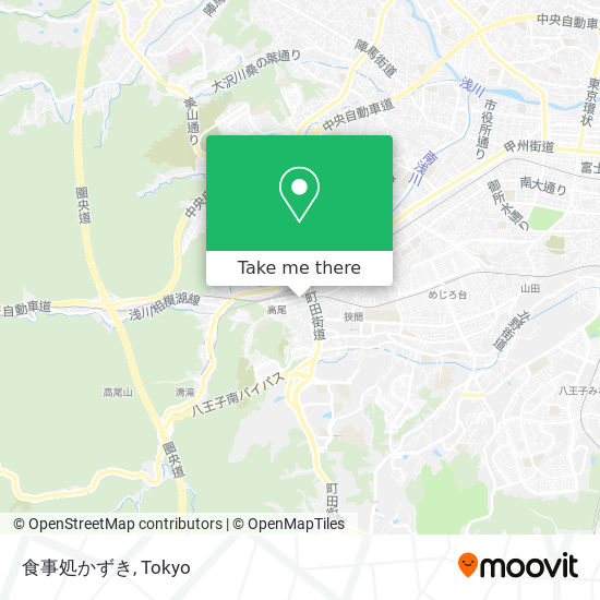 食事処かずき map