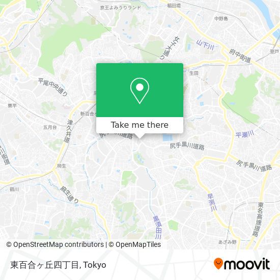 東百合ヶ丘四丁目 map