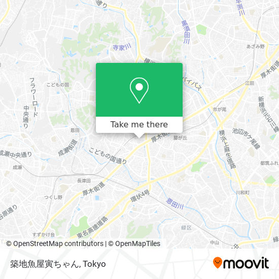築地魚屋寅ちゃん map