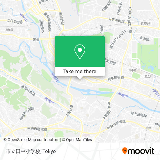 市立田中小学校 map