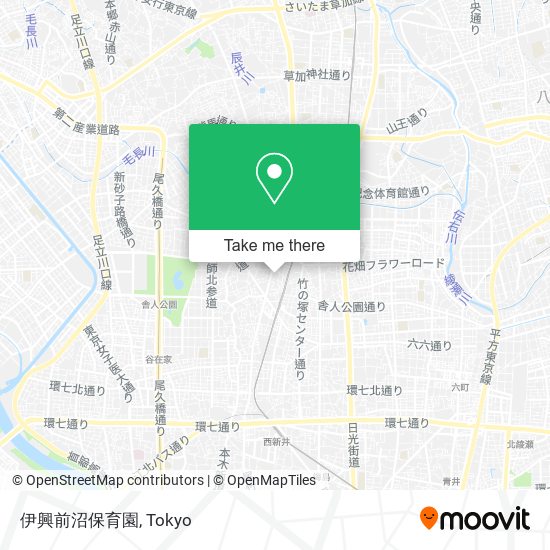 伊興前沼保育園 map