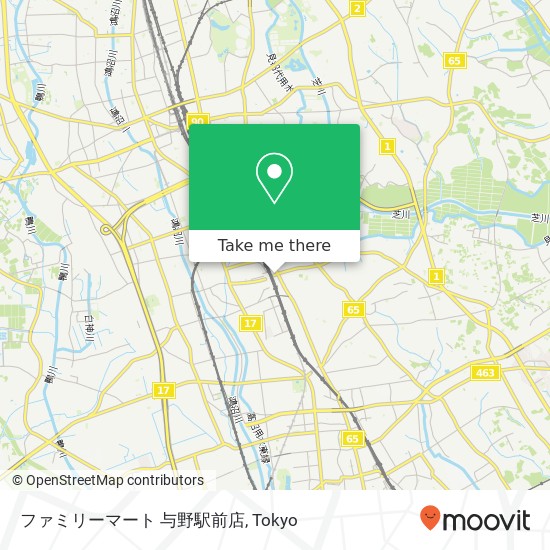 ファミリーマート 与野駅前店 map