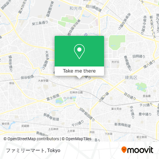 ファミリーマート map