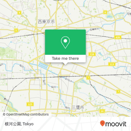 横河公園 map