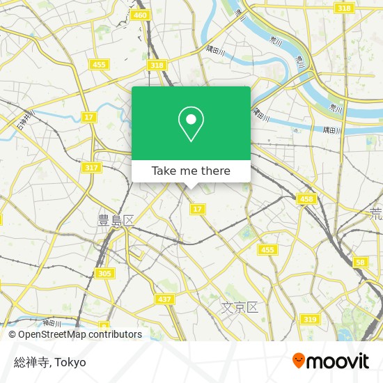 総禅寺 map