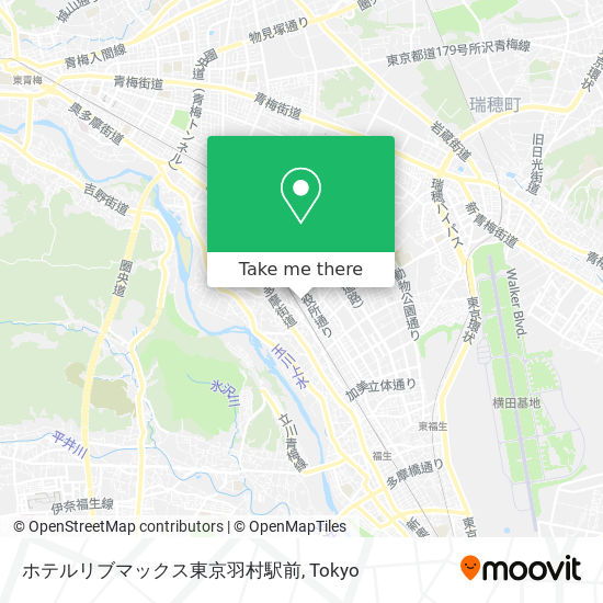 ホテルリブマックス東京羽村駅前 map