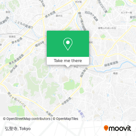 弘聖寺 map