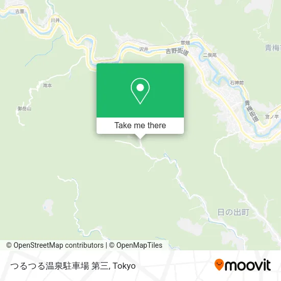 つるつる温泉駐車場 第三 map