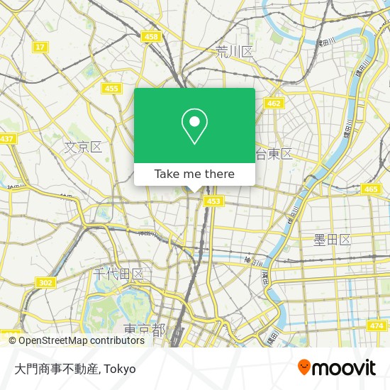 大門商事不動産 map