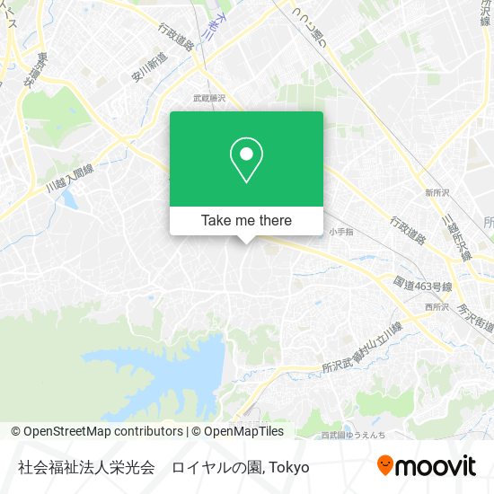 社会福祉法人栄光会　ロイヤルの園 map