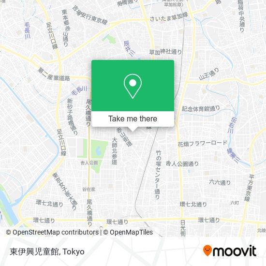 東伊興児童館 map