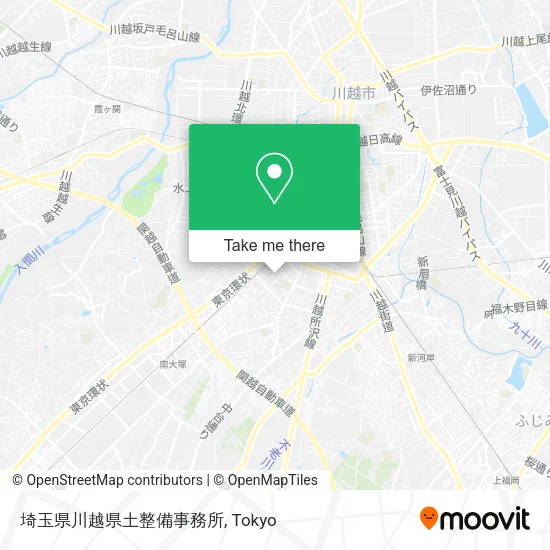 埼玉県川越県土整備事務所 map