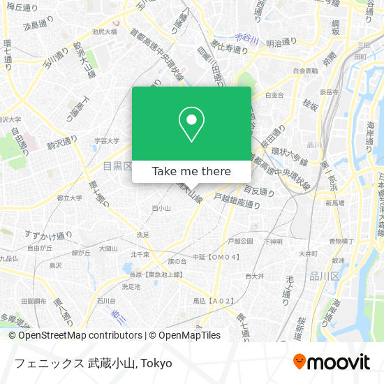 フェニックス 武蔵小山 map