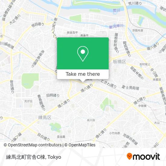練馬北町官舎C棟 map