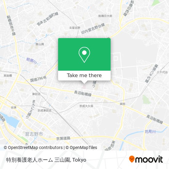 特別養護老人ホーム 三山園 map