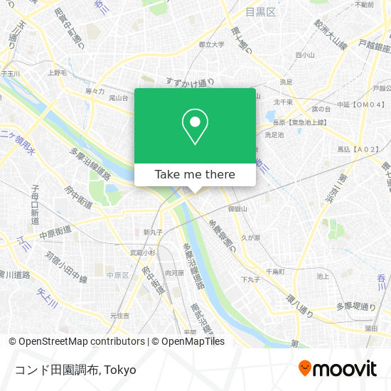 コンド田園調布 map