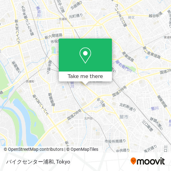 バイクセンター浦和 map